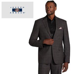 Joseph Abboud Classic Fit Check Suit - 42R